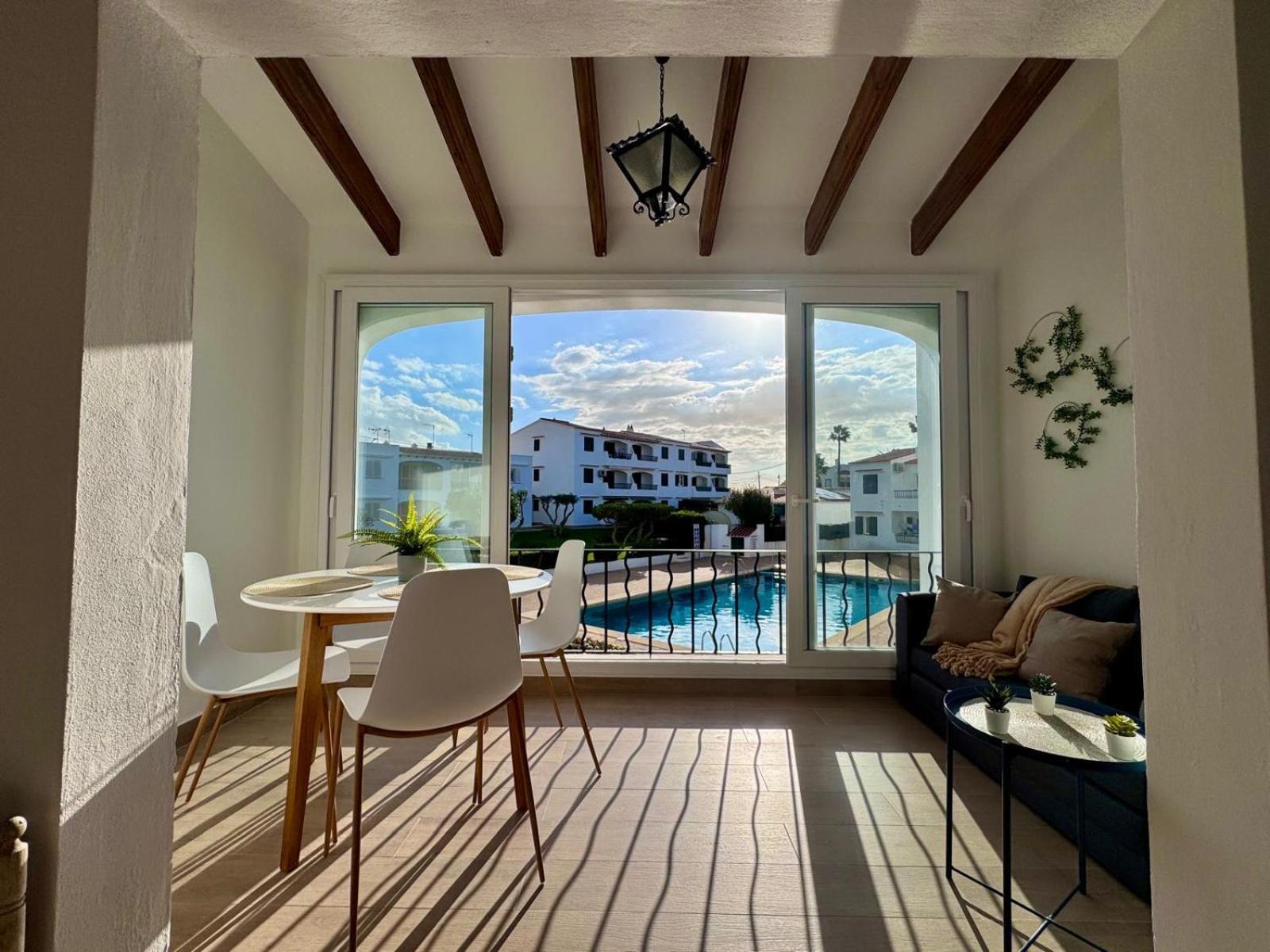 Precioso Apartamento Residencial Con Piscina Cala En Porter  Ngoại thất bức ảnh