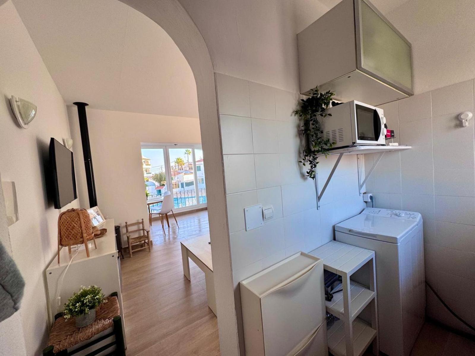 Precioso Apartamento Residencial Con Piscina Cala En Porter  Ngoại thất bức ảnh