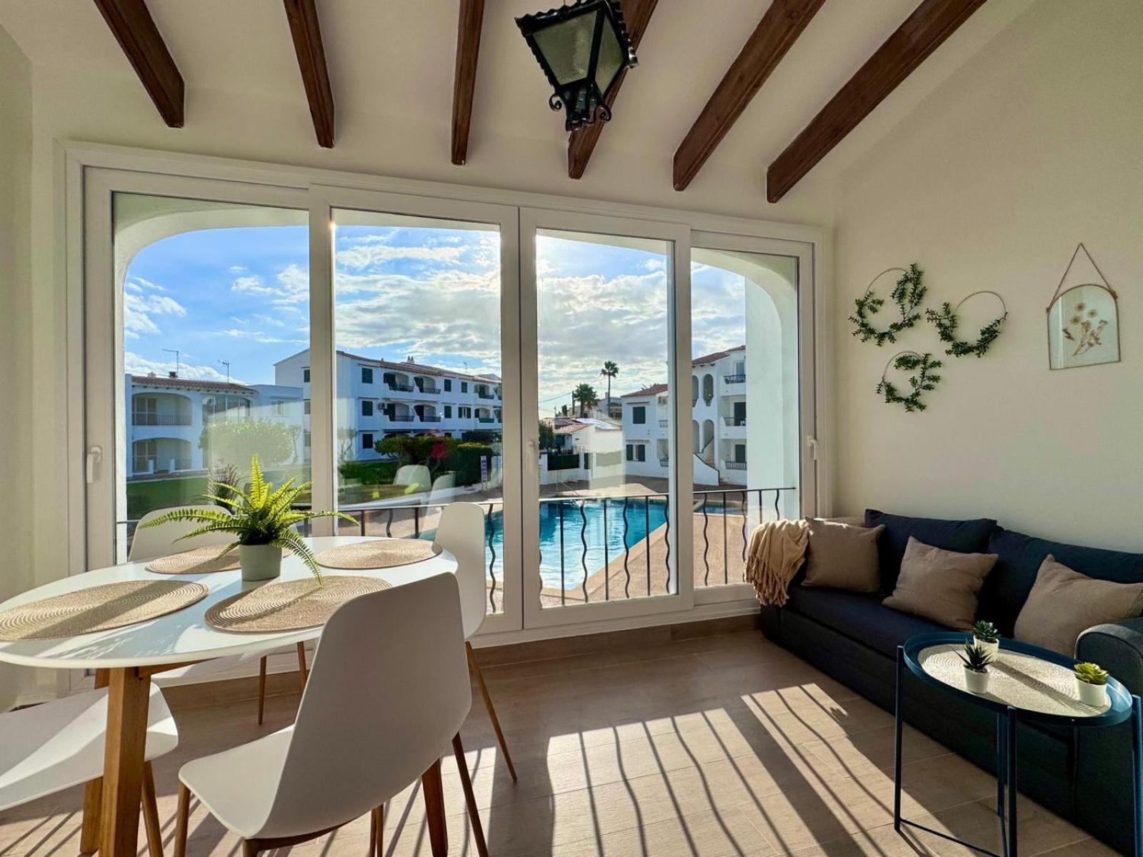 Precioso Apartamento Residencial Con Piscina Cala En Porter  Ngoại thất bức ảnh